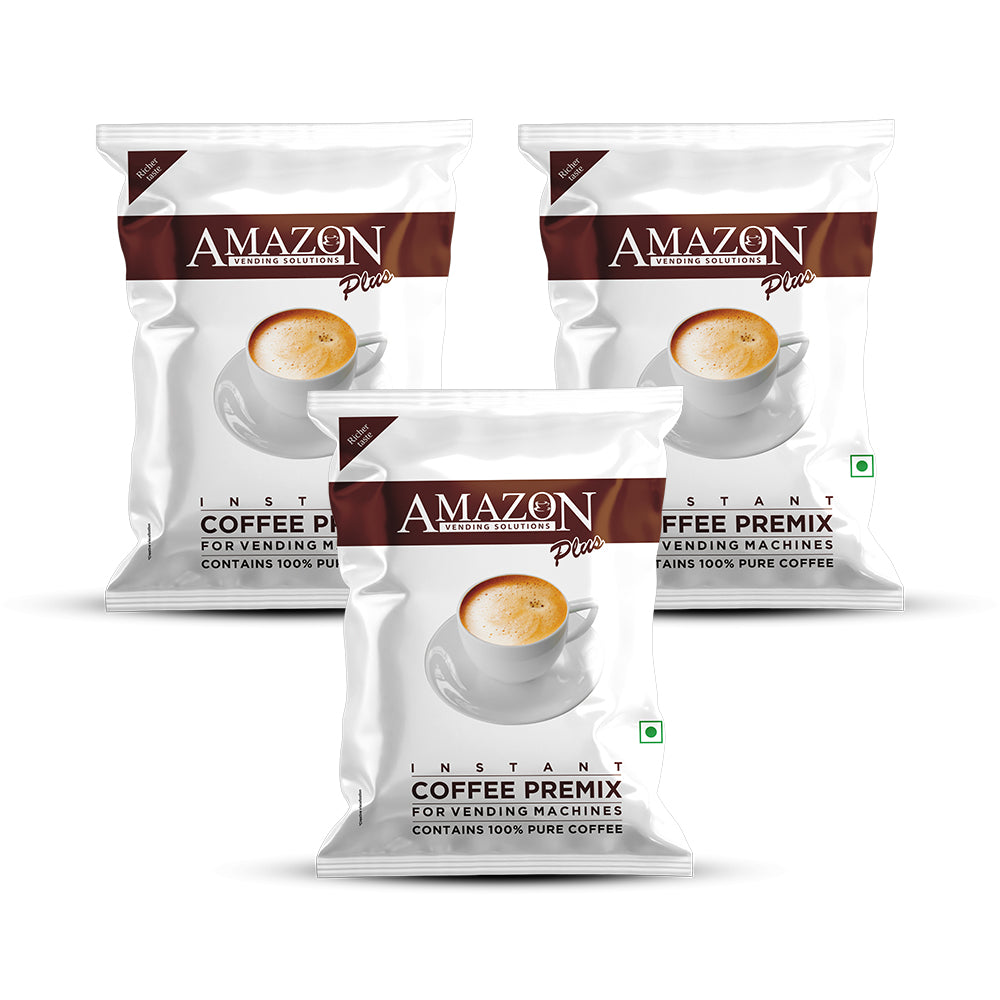 AMAZON Plus 3-in-1 Coffee Premix Powder – Instant Coffee Solution for Vending Machines view 3