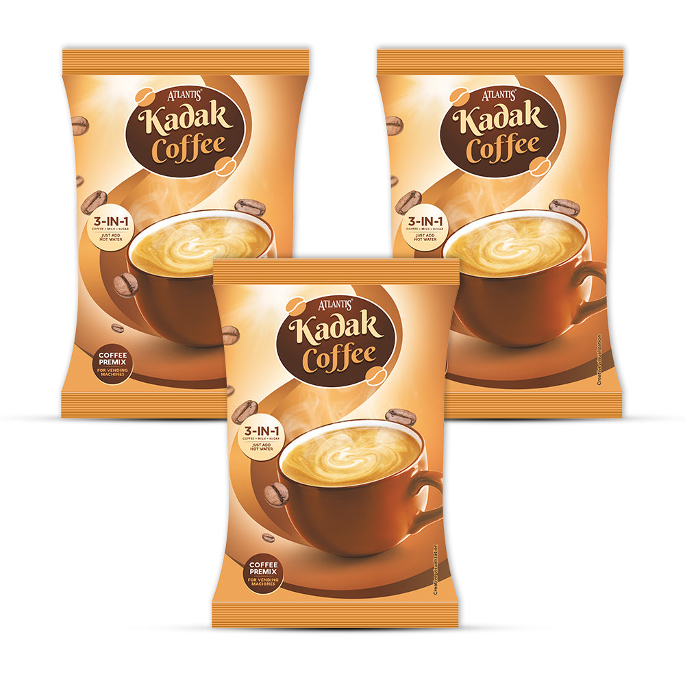 ATLANTIS Kadak 3-in-1 Coffee Premix – 1kg Pack for Strong Taste view 4