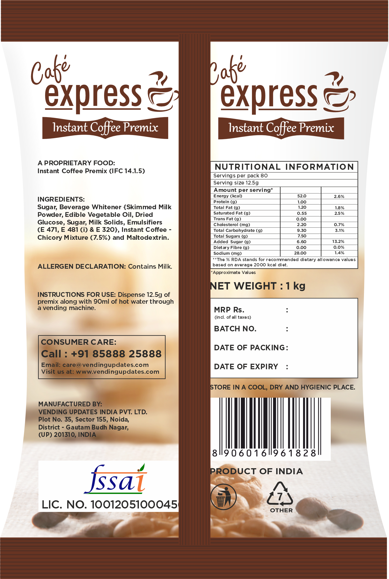 Cafe Express 3-in-1 Coffee Premix Powder – Rich Aroma & Taste view 8