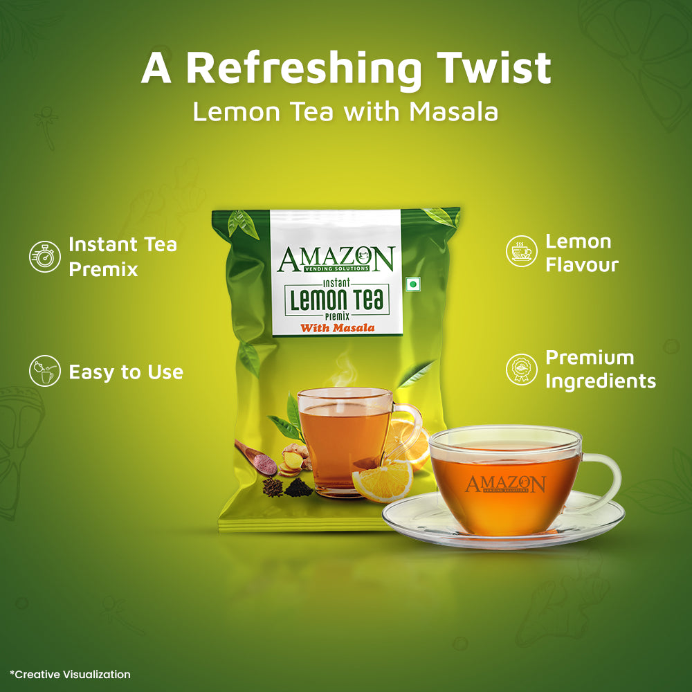 AMAZON LEMON MASALA TEA PREMIX view 6