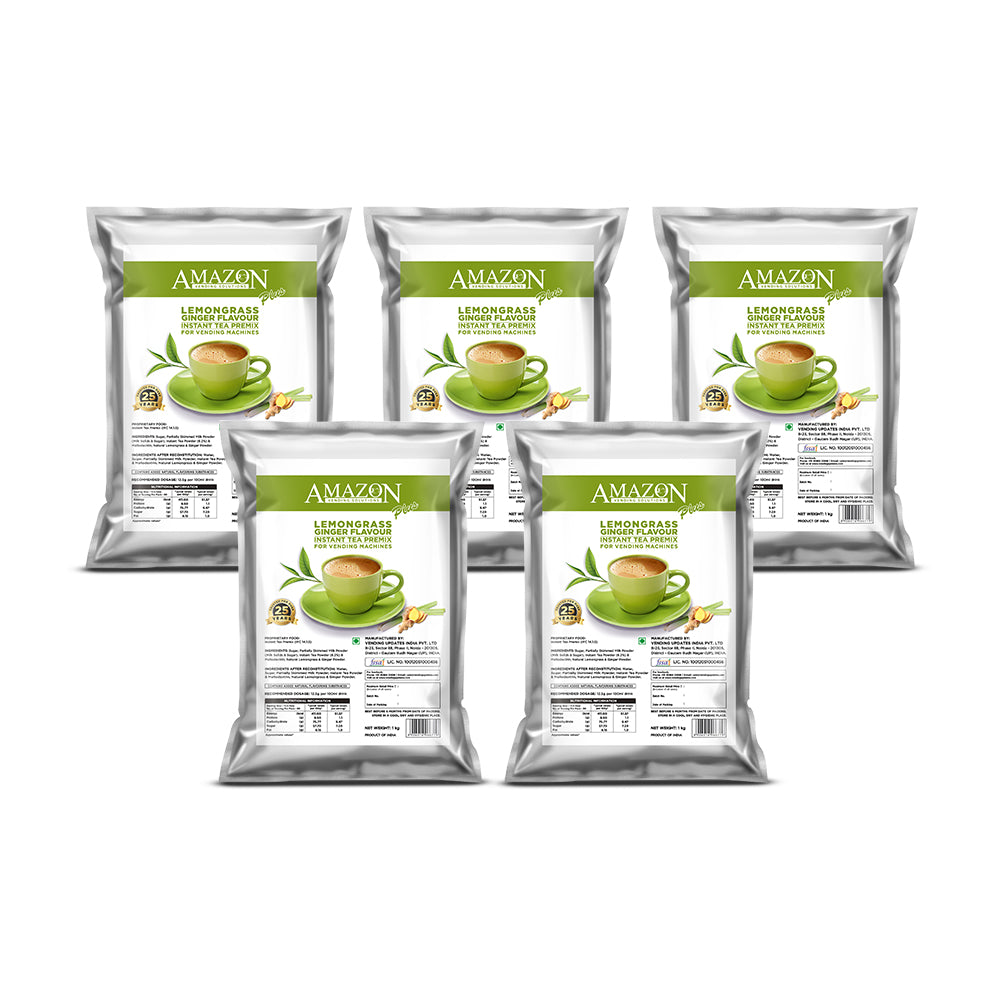 AMAZON Plus 3-in-1 Lemongrass Ginger Tea Premix view 8