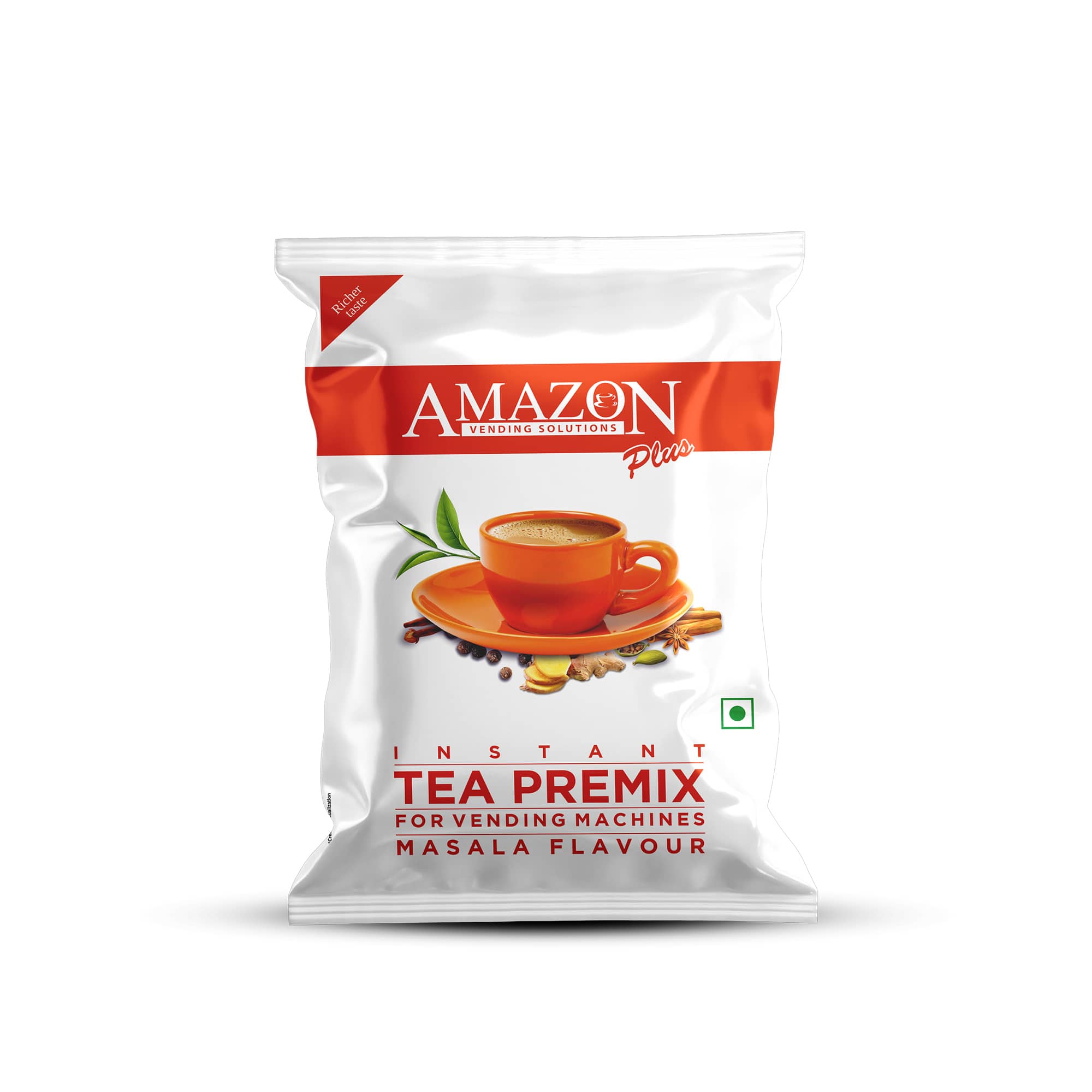 AMAZON Plus Masala 3-in-1 Tea Premix Powder 1KG for Vending Machine