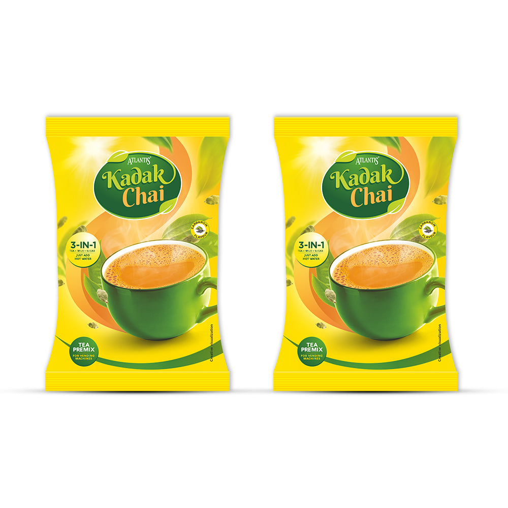 ATLANTIS Kadak 3-in-1 Cardamom Tea Premix – 1kg Pack view 5