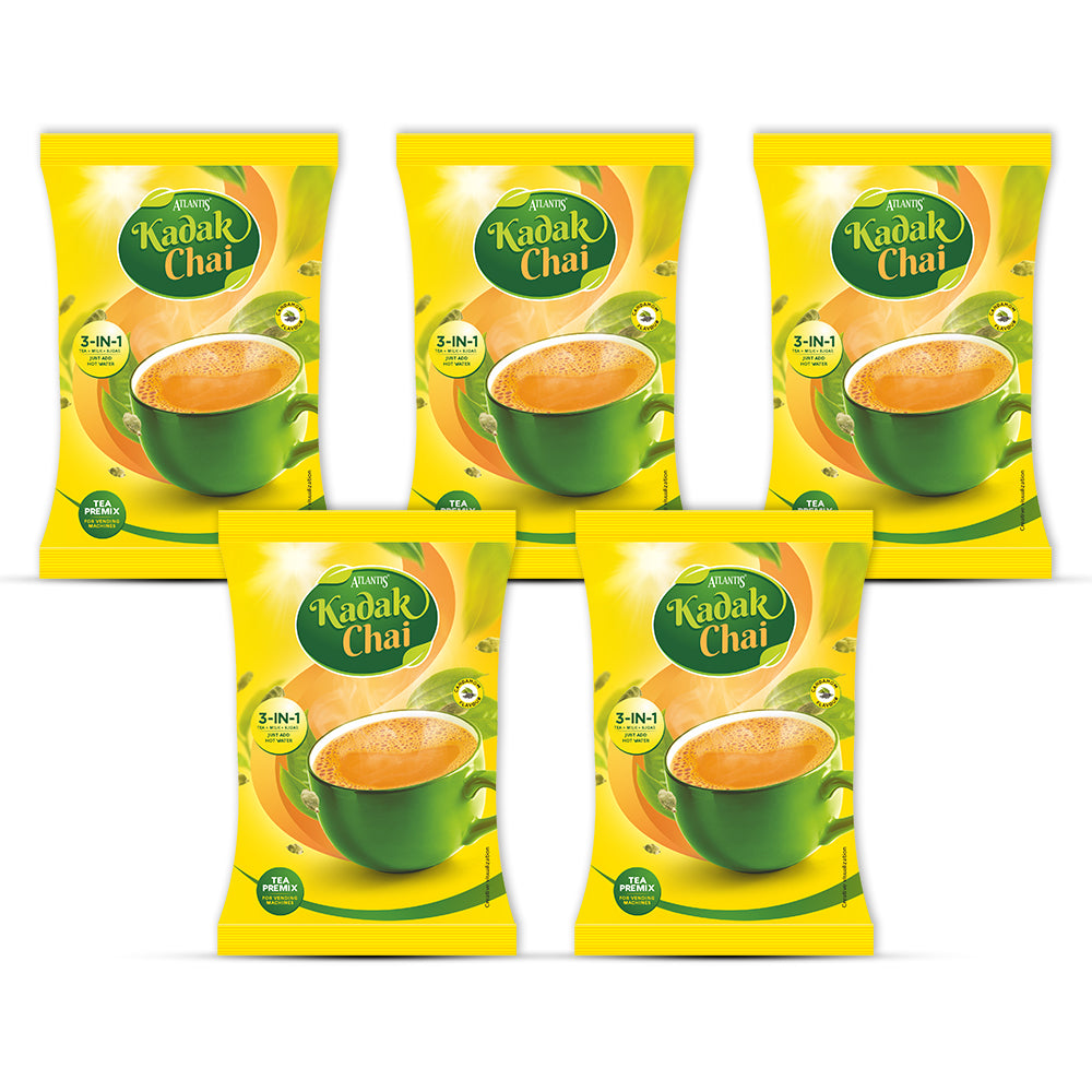 ATLANTIS Kadak 3-in-1 Cardamom Tea Premix – 1kg Pack view 6