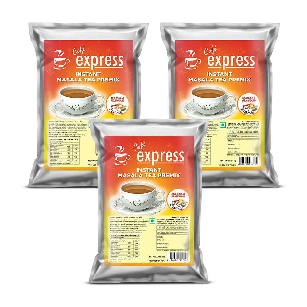 Cafe Express 3-in-1 Masala Tea Premix – 1kg Pack view 7