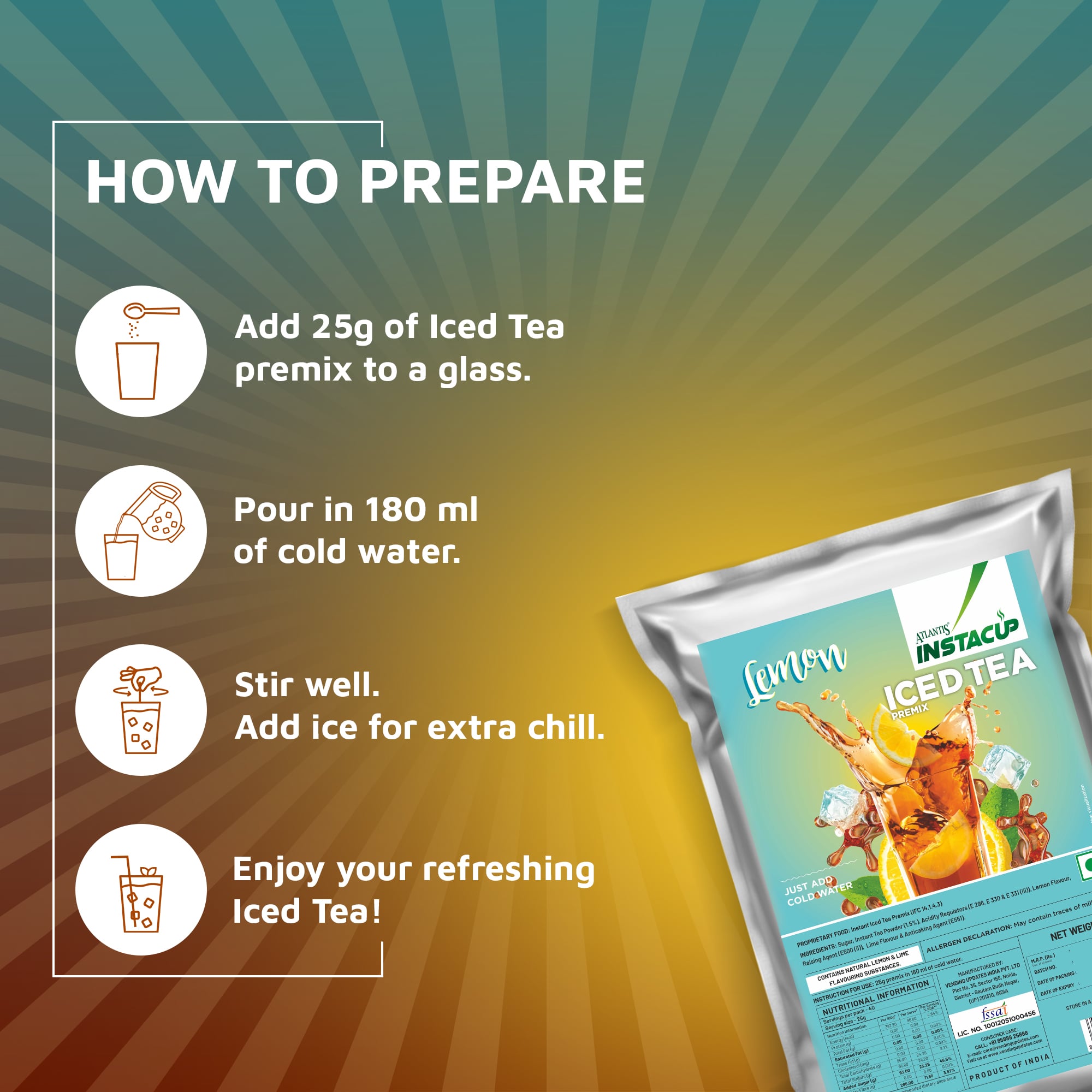 AMAZON LEON ICED TEA PREMIX view 4