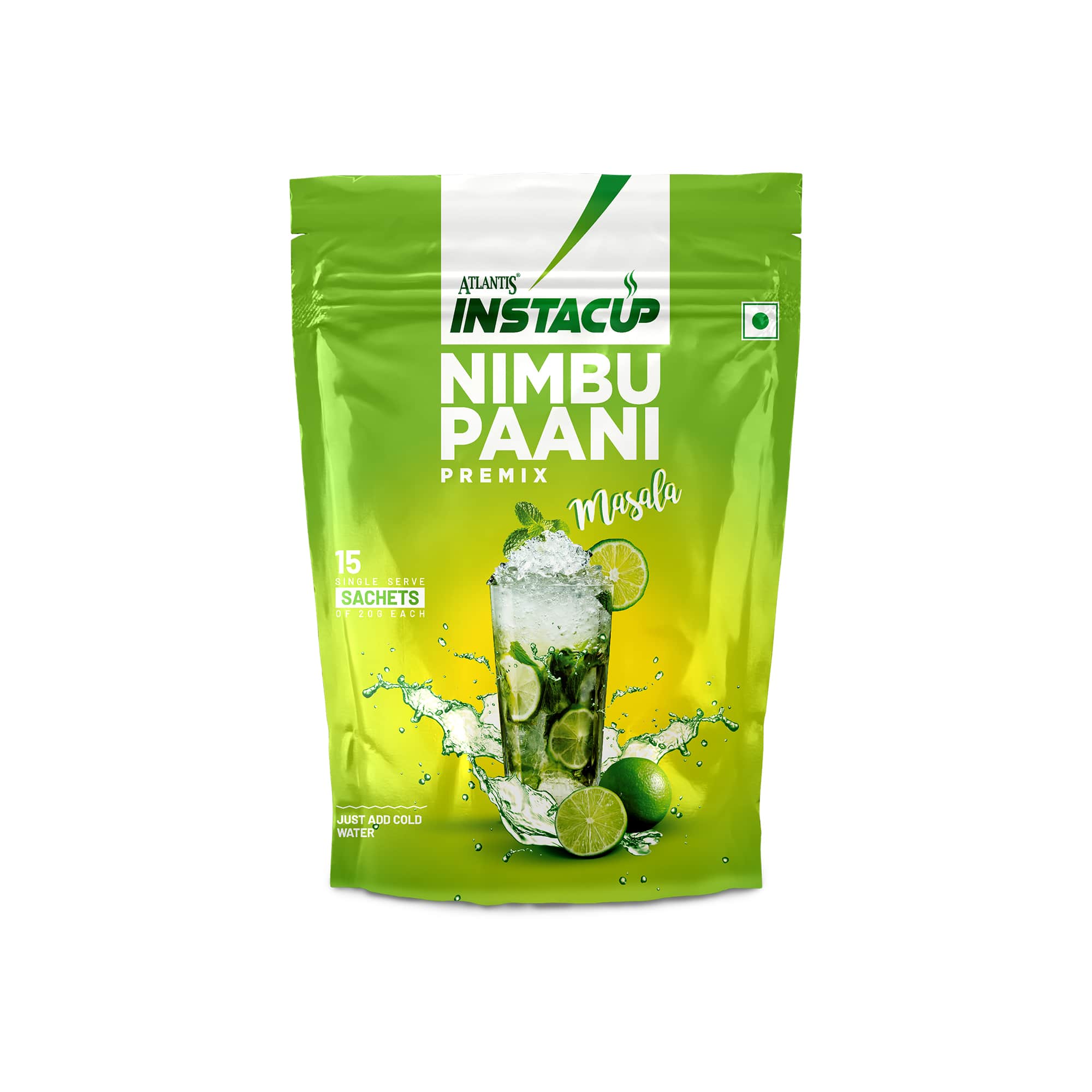 ATLANTIS Instacup Iced Masala Nimbu Paani Premix Single Serve Sachets view 9