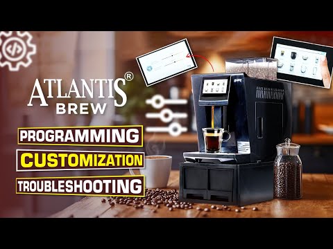 ATLANTIS BREW Fully Automatic Bean to Cup Coffee Machine view 10