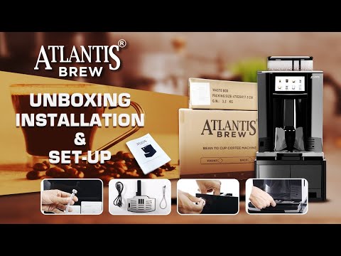 ATLANTIS BREW Fully Automatic Bean to Cup Coffee Machine view 5