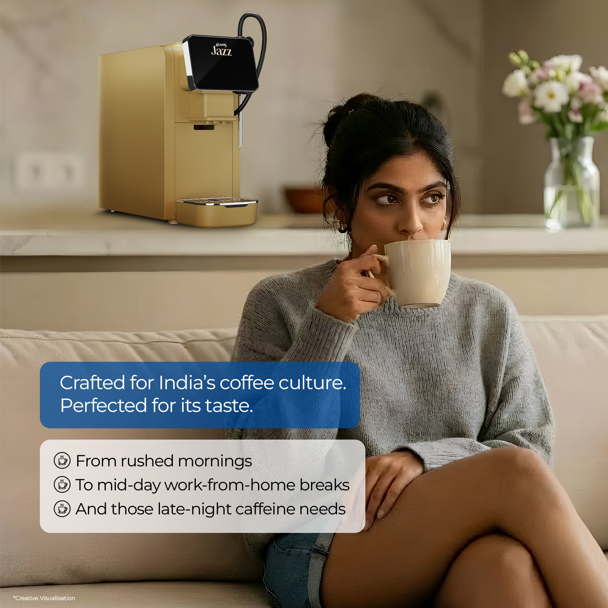 Atlantis Jazz Coffee Capsule Machine view 4