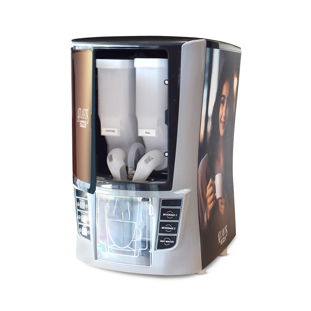 ATLANTIS COMPACT 2-Lane Hot Beverage Dispenser