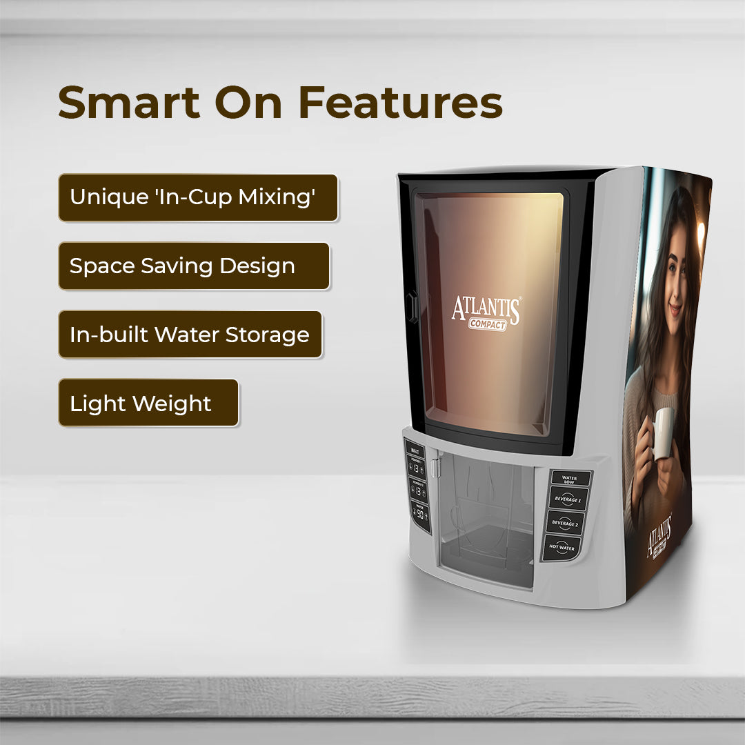 ATLANTIS COMPACT 2-Lane Hot Beverage Dispenser view 6