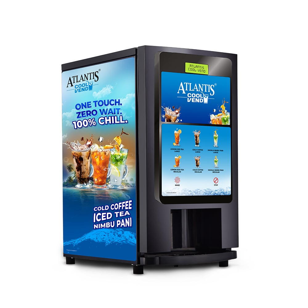 ATLANTIS COOL Vend - One Touch, Zero Wait, 100% Chill view 2