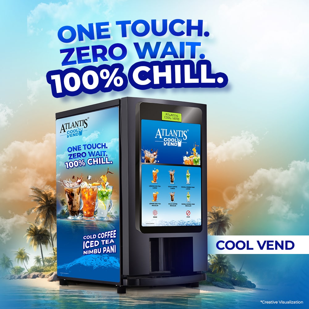 ATLANTIS COOL Vend - One Touch, Zero Wait, 100% Chill view 4