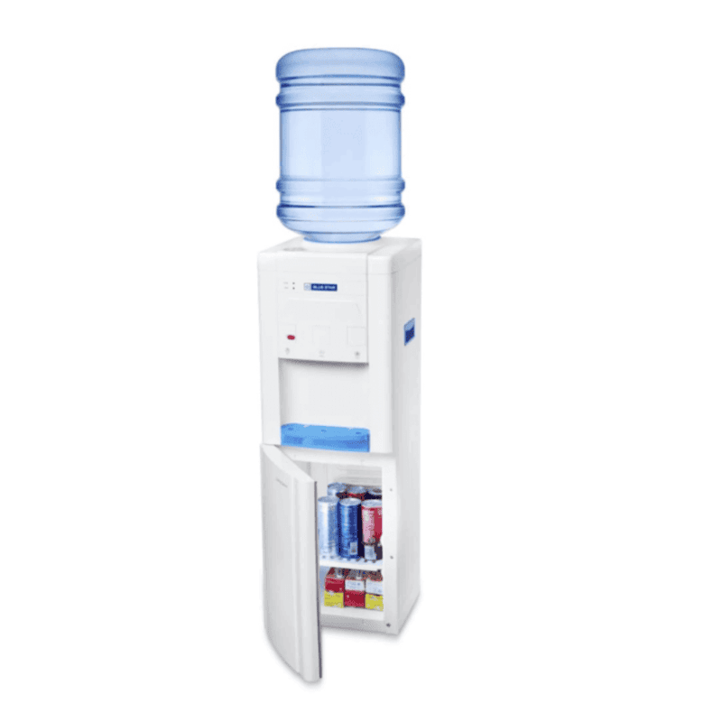 Blue Star BWD3FMRGA Water Dispenser with Cooling Cabinet (White)