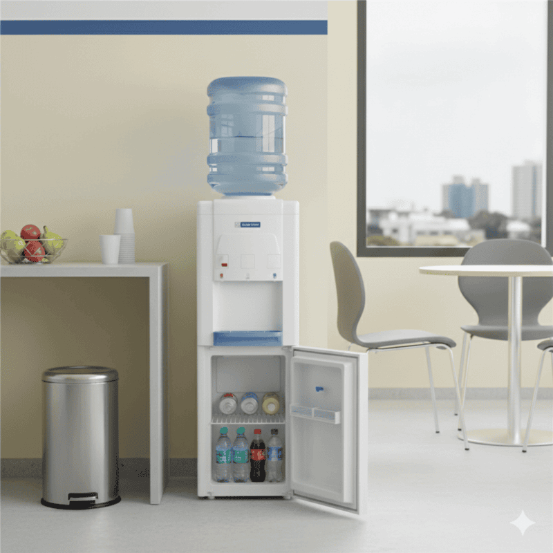Blue Star BWD3FMRGA Water Dispenser with Cooling Cabinet (White) view 3
