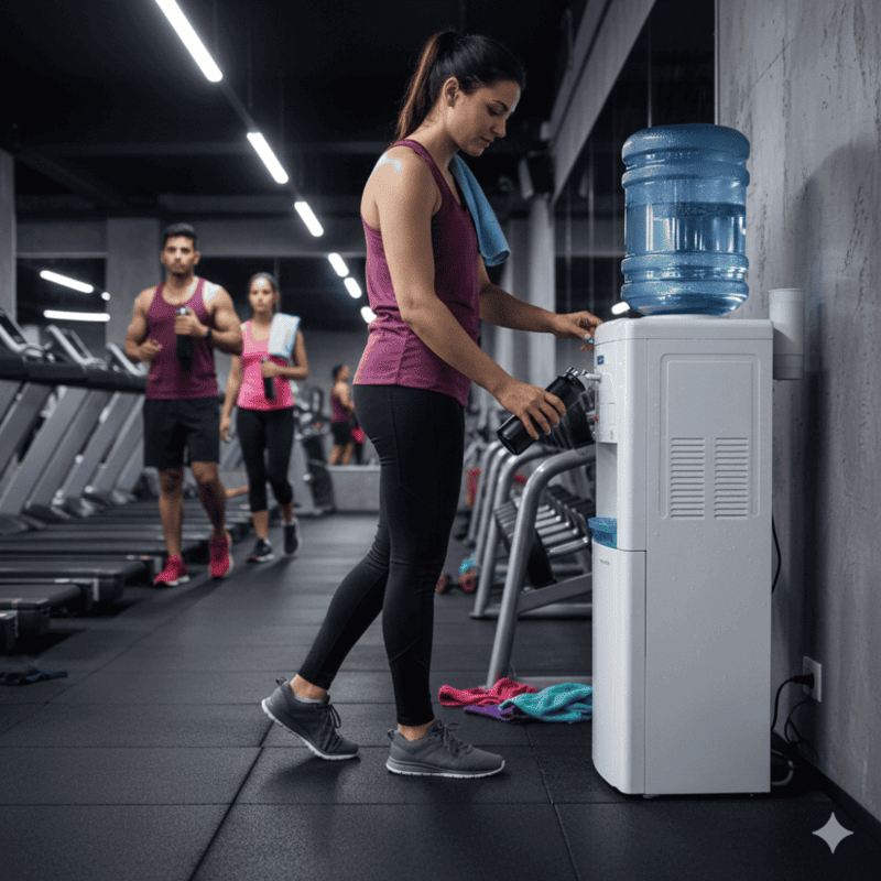 Blue Star BWD3FMRGA Water Dispenser with Cooling Cabinet (White) view 7