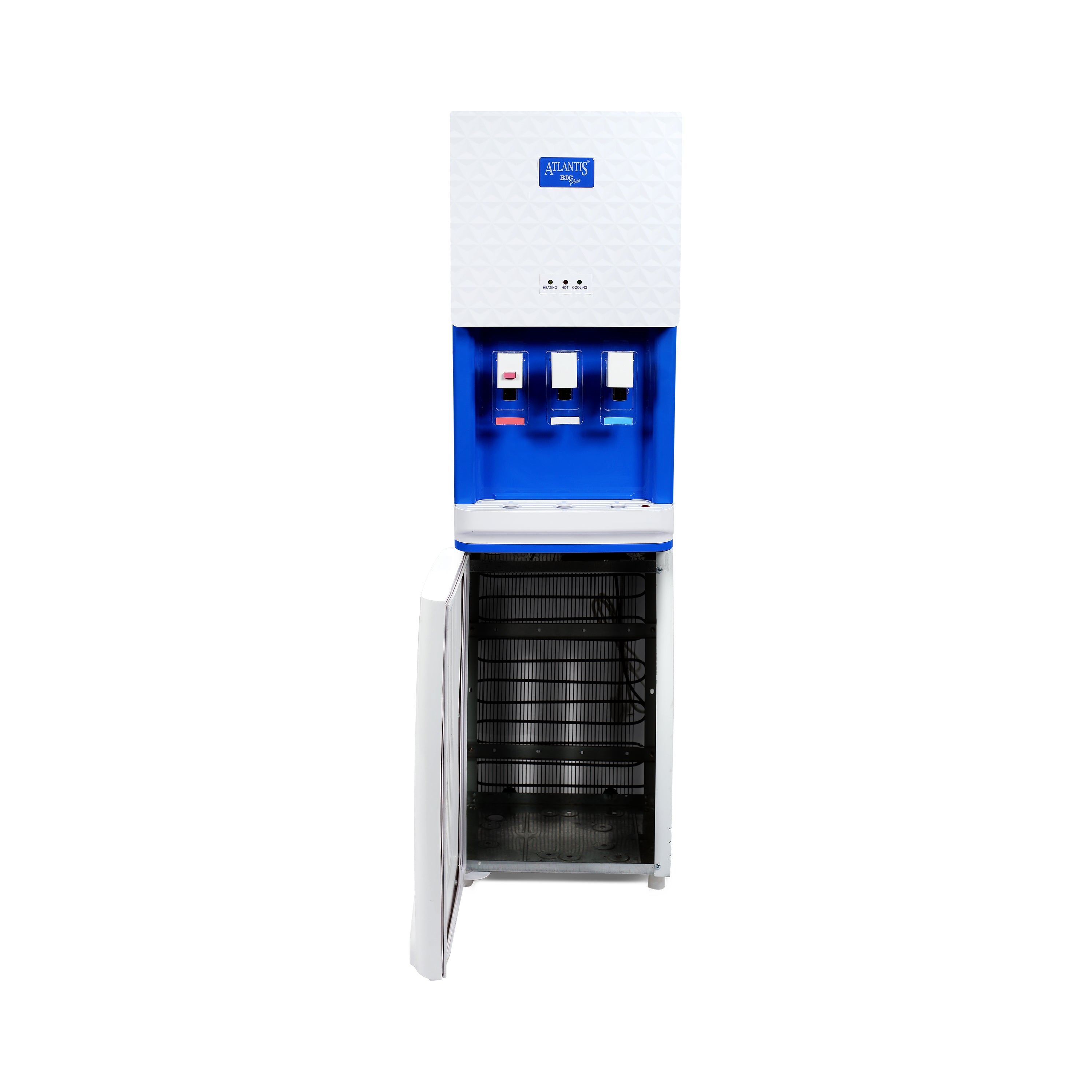 ATLANTIS BIG PLUS Floor Standing Water Dispenser - Available Space for RO Setup-3 Taps view 3