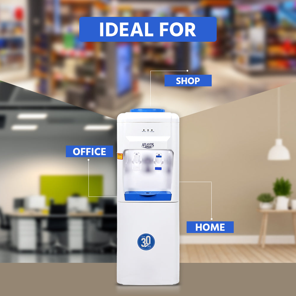 ATLANTIS BLUE Normal & Cold Floor Standing Water Dispenser (NO HOT)- 2 Taps view 5