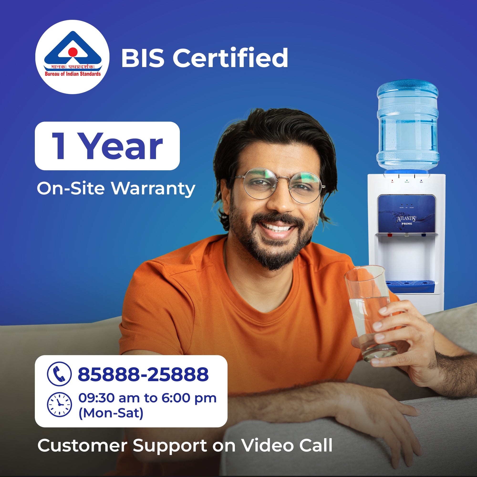 ATLANTIS PRIME Hot, Normal & Cold Floor Standing Water Dispenser- 3 Taps view 8