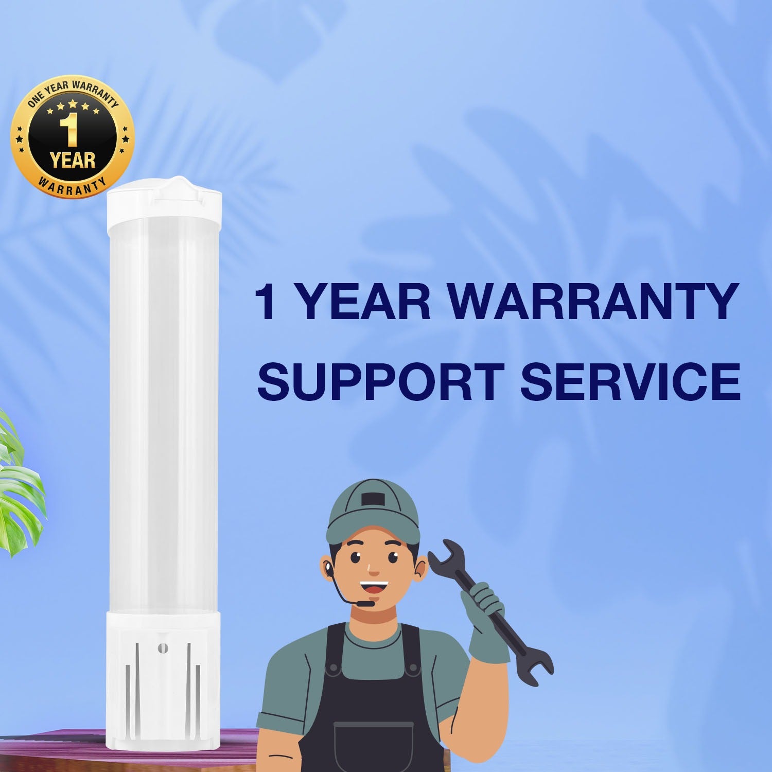 Atlantis Pull Type Wall Mounted Glass Holder view 6